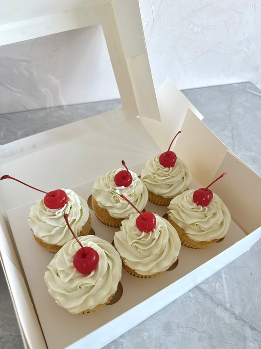 Sweet Cherry Cupcakes