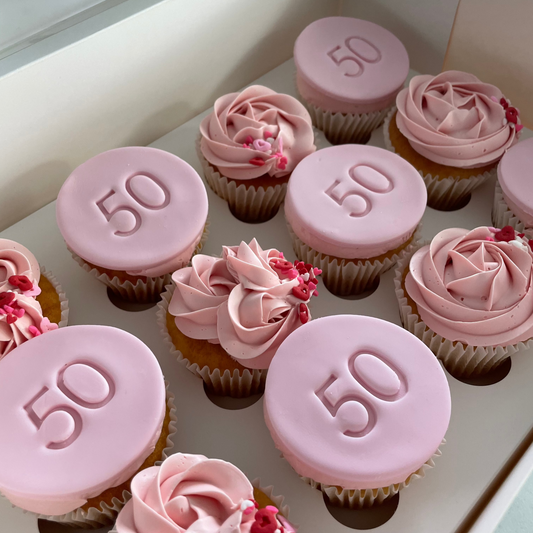 Blush Pink Cupcakes